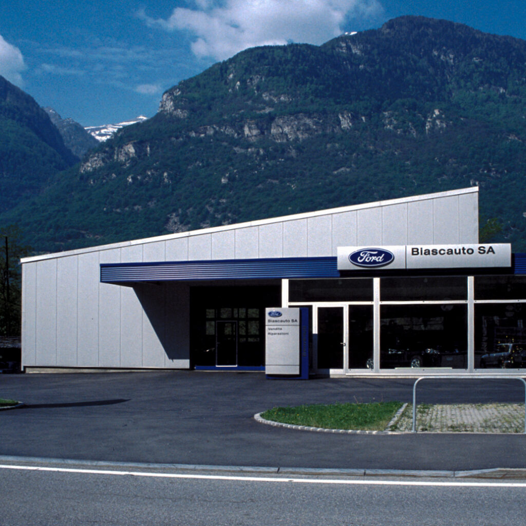 Nuovo garage FORD a Biasca, 2001 – 2006