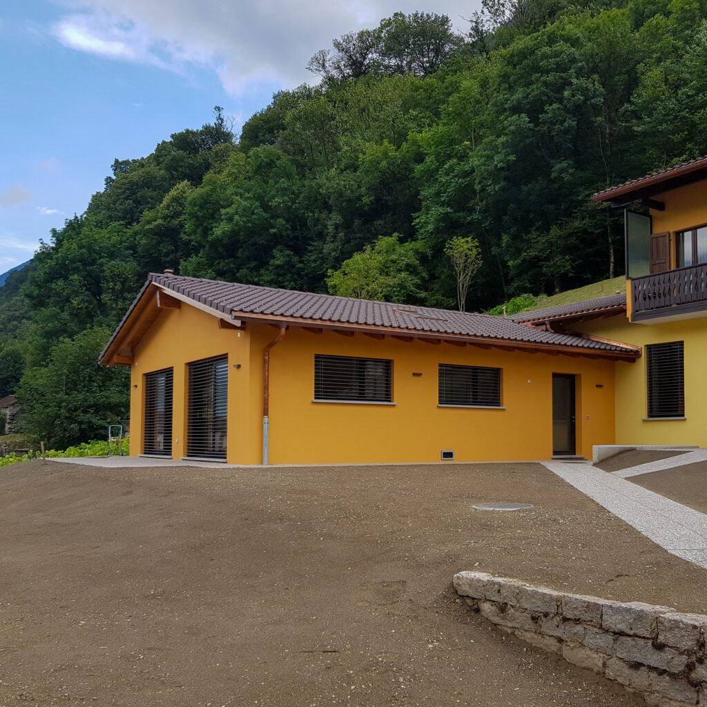 Ristrutturazione e ampliamento abitazione a Preonzo, 2018 – 2020