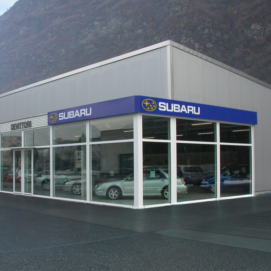 Nuovo garage SUBARU a Biasca, 2004 – 2006